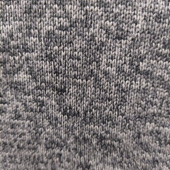 Eddie Bauer Mens Size TL Pullover Gray Radiator Sweater Fleece Snap Buttons - Picture 9 of 11